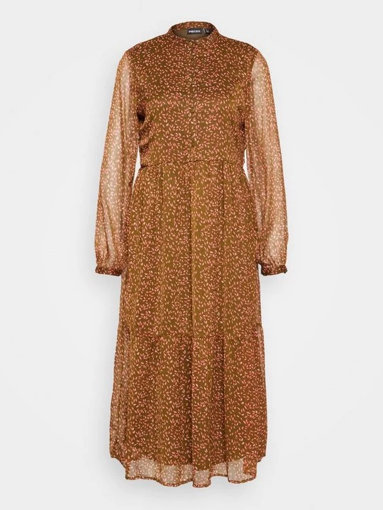 Foto van product Blousejurk Pieces donkergroen