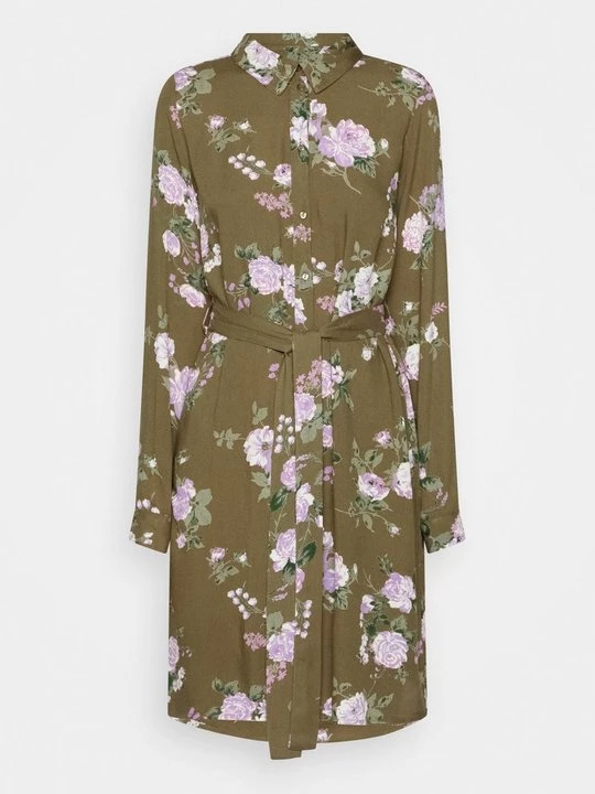 Foto van product Blousejurk Pieces donkergroen