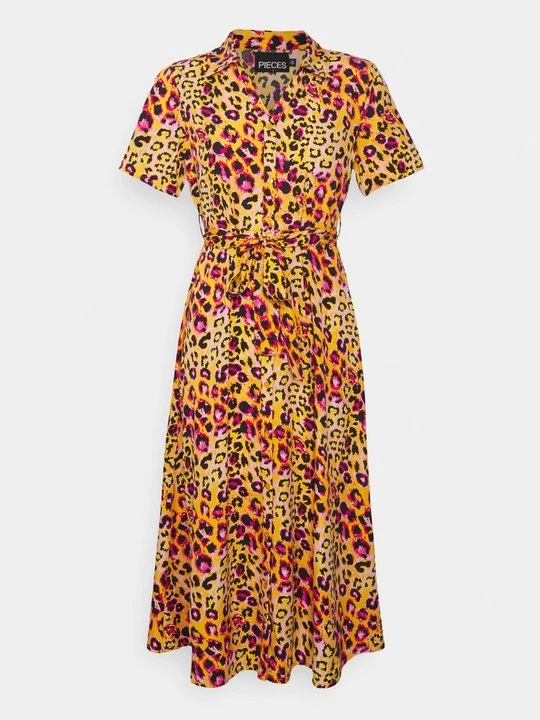 Foto van product Blousejurk Pieces donkerroze