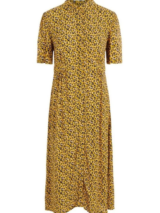 Foto van product Blousejurk Pieces geel