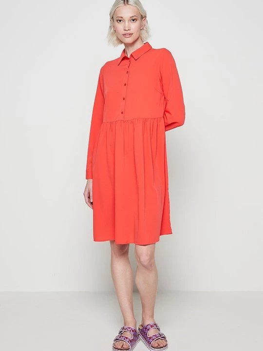 Foto van product Blousejurk Pieces rood