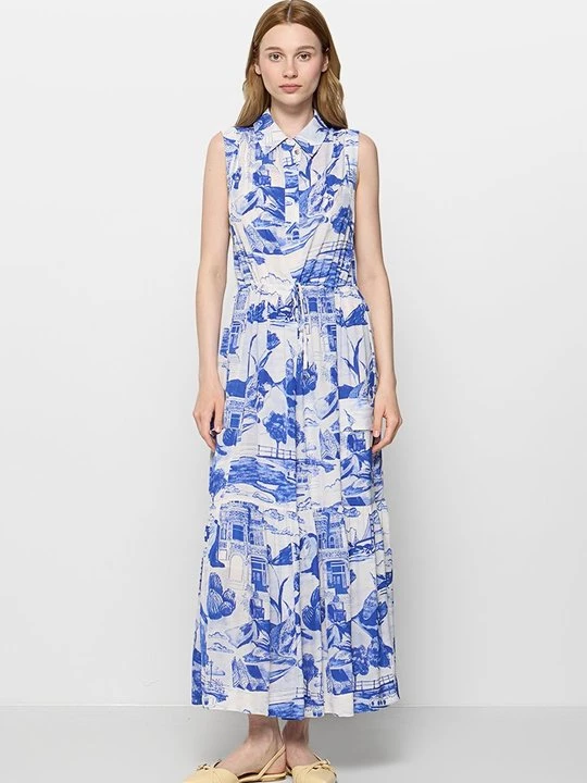 Foto van product Blousejurk Scotch & Soda blauw