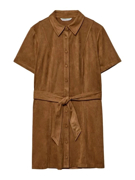 Foto van product Blousejurk Stradivarius camel