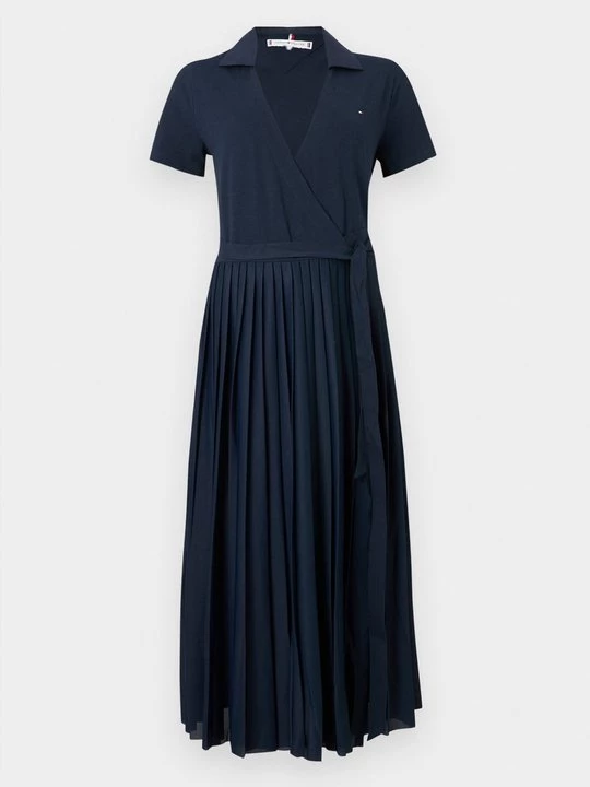 Foto van product Blousejurk Tommy Hilfiger donkerblauw