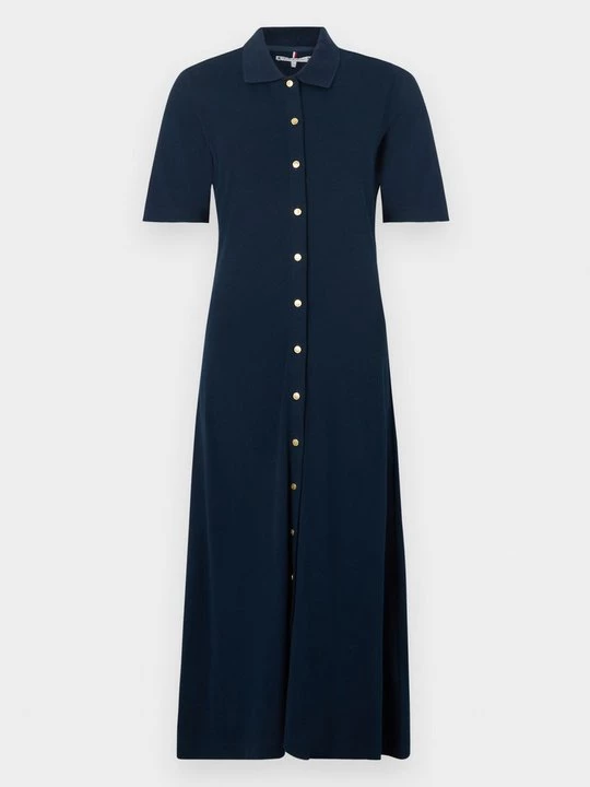 Foto van product Blousejurk Tommy Hilfiger donkerblauw