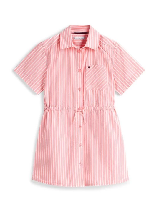 Foto van product Blousejurk Tommy Hilfiger donkerroze