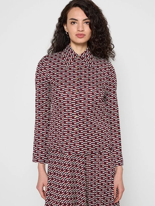 Foto van product Blousejurk Tommy Hilfiger koningsblauw