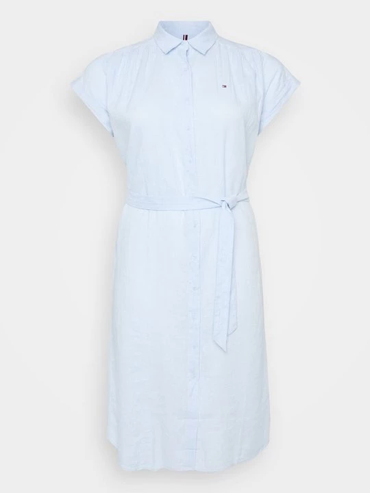 Foto van product Blousejurk Tommy Hilfiger lichtblauw