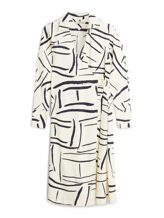 Foto van product Blousejurk Tommy Hilfiger wit