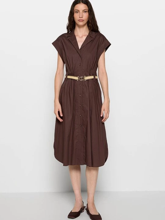 Foto van product Blousejurk TWINSET donkerbruin