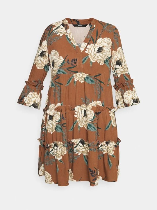 Foto van product Blousejurk Vero Moda cognac