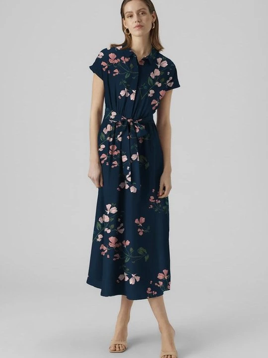 Foto van product Blousejurk Vero Moda donkerblauw
