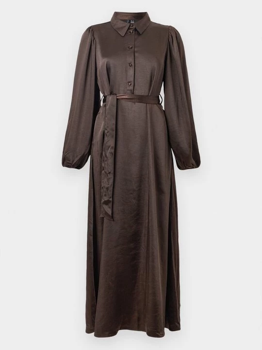 Foto van product Blousejurk Vero Moda donkerbruin