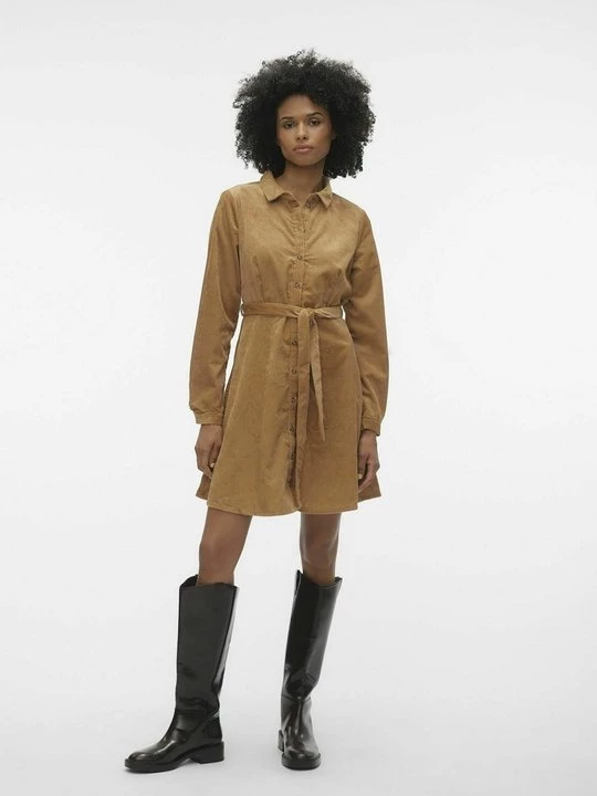 Foto van product Blousejurk Vero Moda gemêleerd bruin