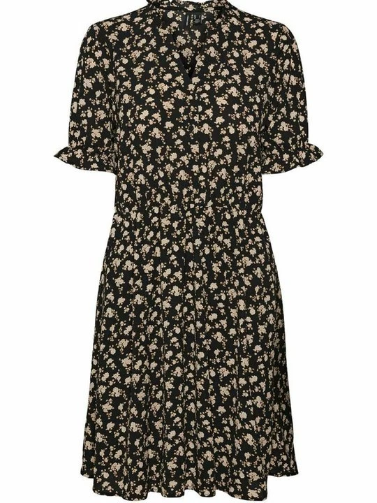 Foto van product Blousejurk Vero Moda gemêleerd zwart