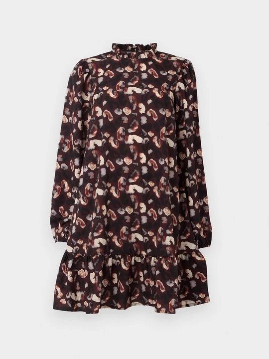 Foto van product Blousejurk Vila donkerbruin