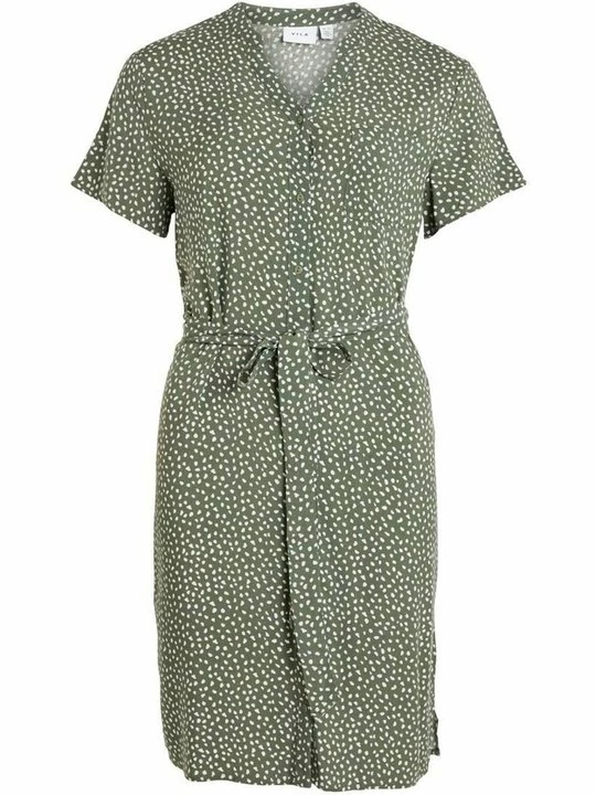 Foto van product Blousejurk Vila groen gemêleerd