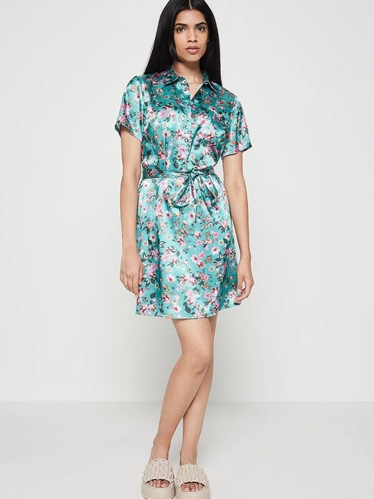Foto van product Blousejurk Vila mintgroen
