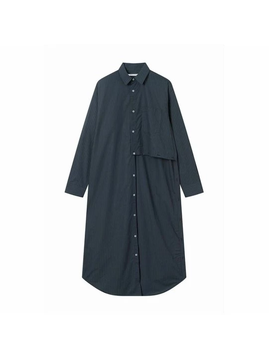 Foto van product Blousejurk Wood Wood donkerblauw