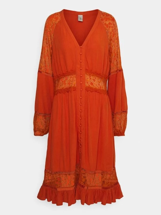 Foto van product Blousejurk Y.A.S okergeel