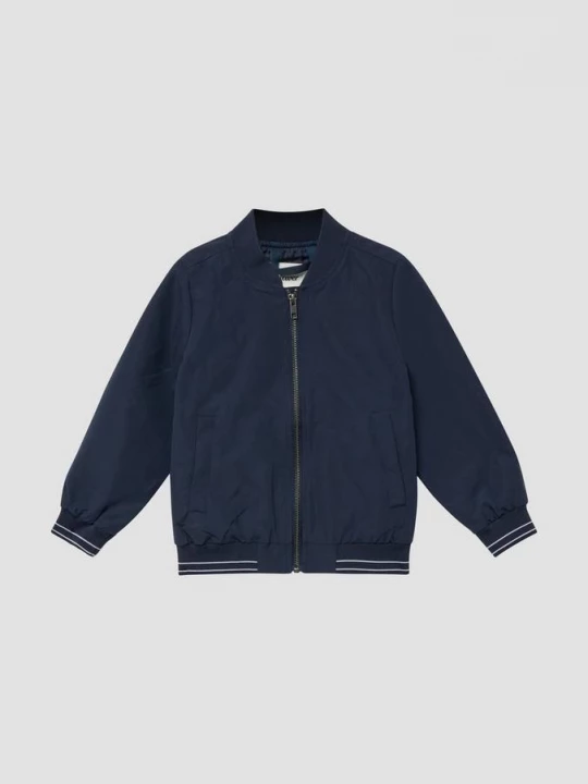 Foto van product Blouson met rits en streepdetails s.Oliver blauw