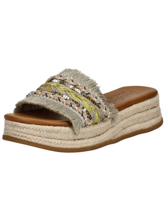 Foto van product Blowfish Malibu Muiltjes beige / goud / zilver