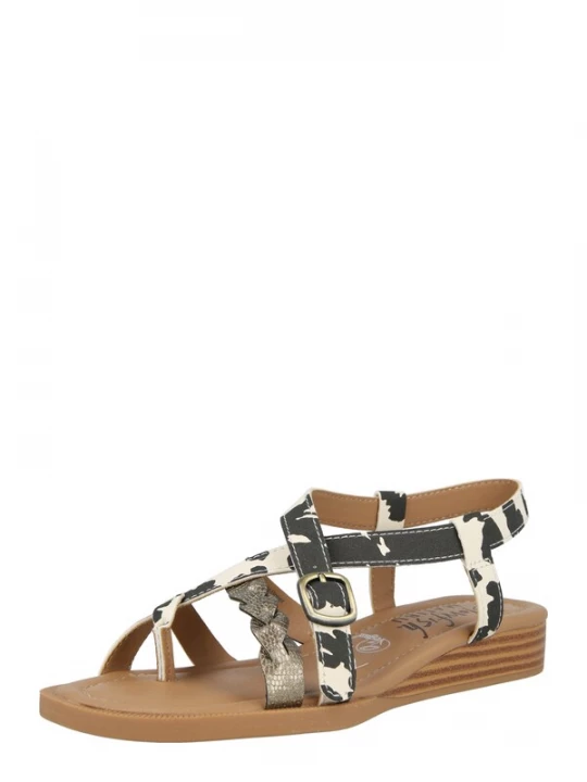 Foto van product Blowfish Malibu Teenslipper 'April' brons / zwart / offwhite