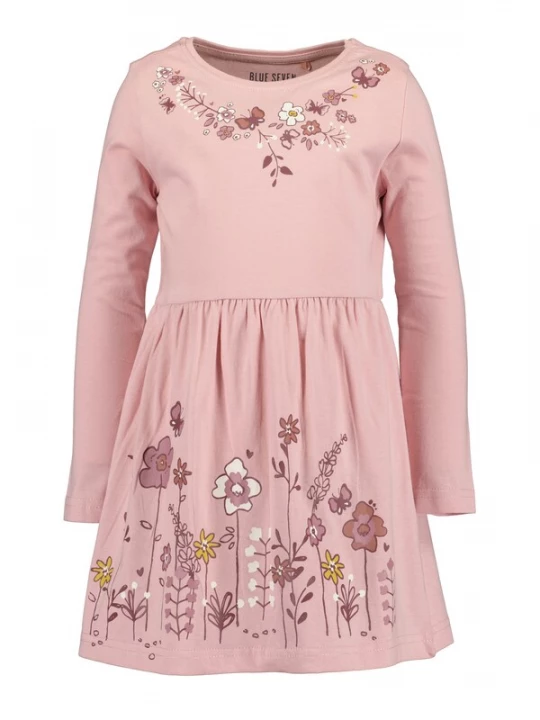 Foto van product BLUE SEVEN Jurk pink / rosa / wit