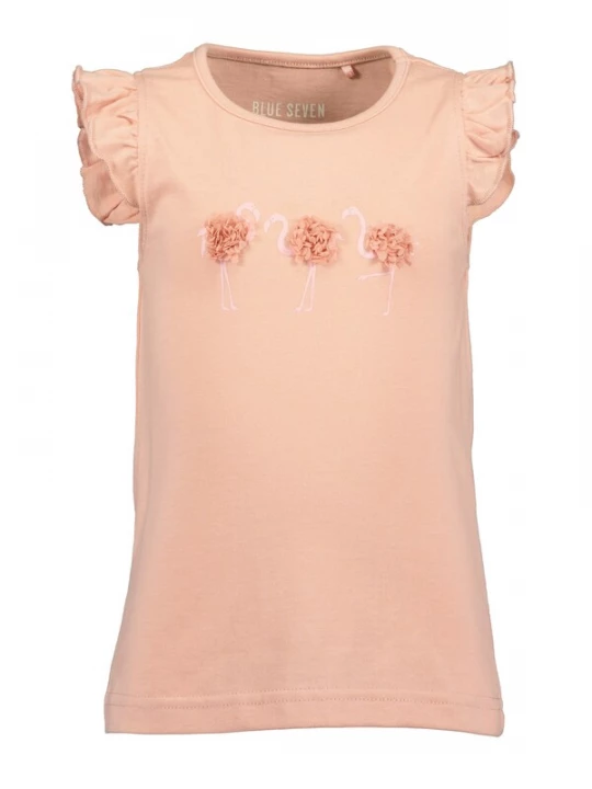 Foto van product BLUE SEVEN Shirt abrikoos / rosa
