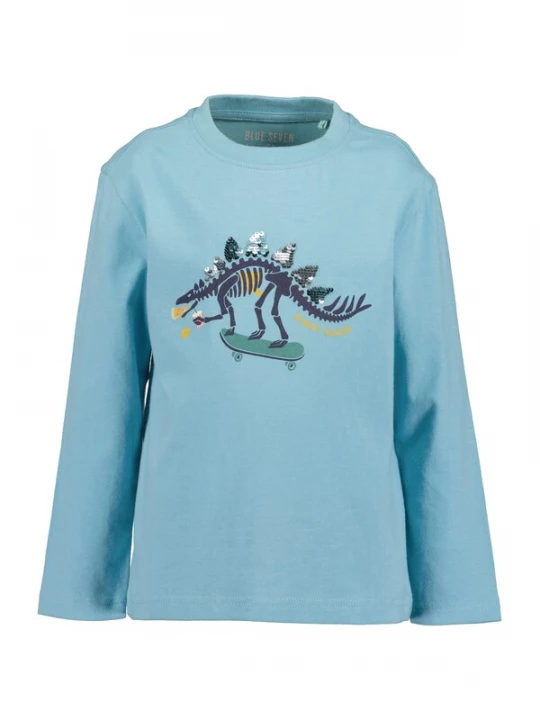 Foto van product BLUE SEVEN Shirt aqua / geel / groen / donkerlila