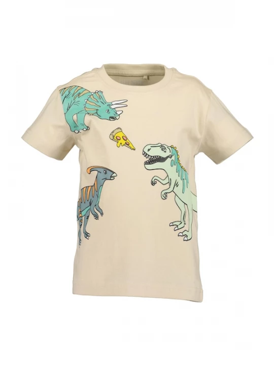Foto van product BLUE SEVEN Shirt beige / geel / mintgroen / wit