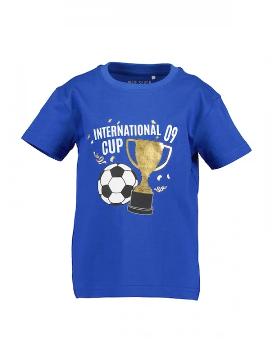 Foto van product BLUE SEVEN Shirt blauw / goud / zwart / wit