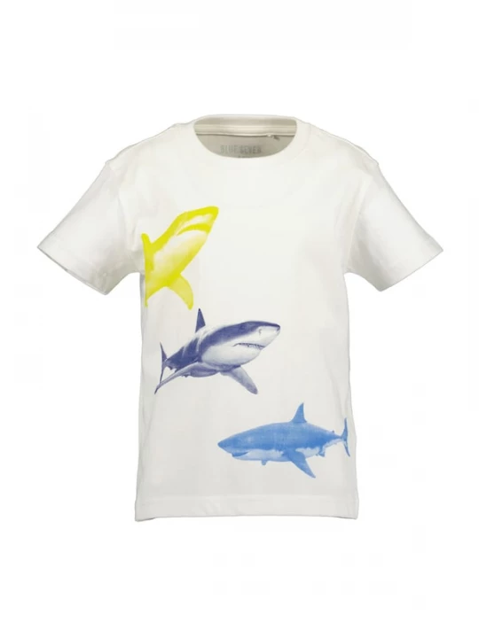 Foto van product BLUE SEVEN Shirt blauw / navy / geel / natuurwit