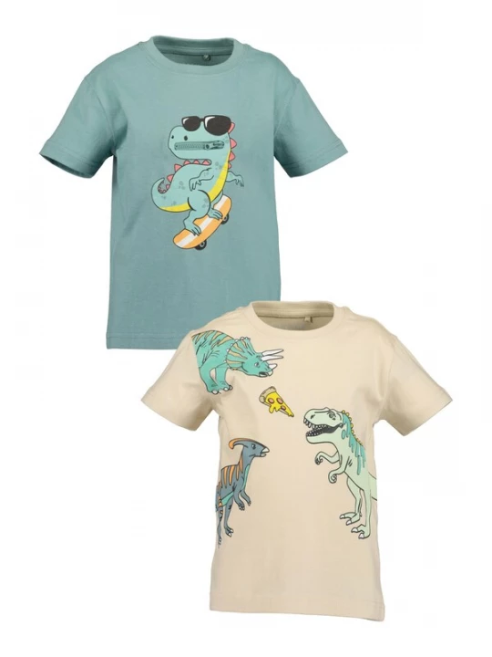 Foto van product BLUE SEVEN Shirt ecru / geel / jade groen / lichtgroen