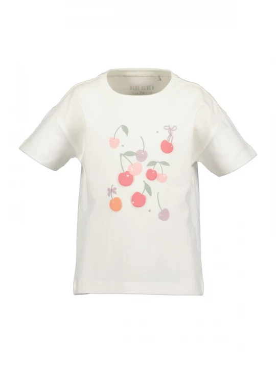 Foto van product BLUE SEVEN Shirt groen / sering / lichtrood / wit