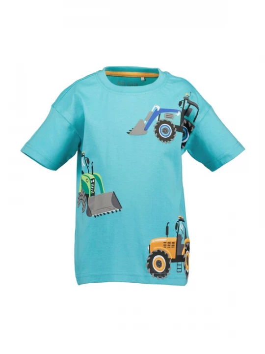 Foto van product BLUE SEVEN Shirt hemelsblauw / groen / oranje
