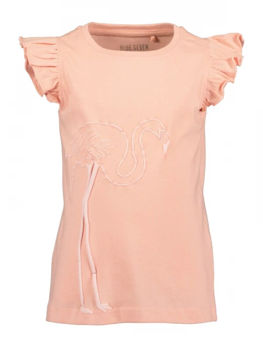 Foto van product BLUE SEVEN Shirt pasteloranje / pastelroze