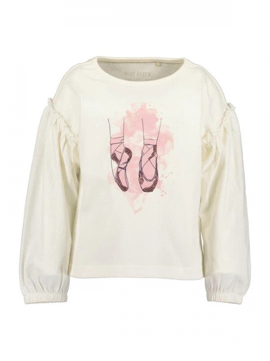 Foto van product BLUE SEVEN Shirt rosa / offwhite