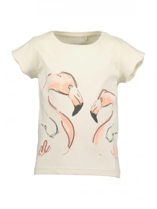 Foto van product BLUE SEVEN Shirt rosa / zwart / offwhite