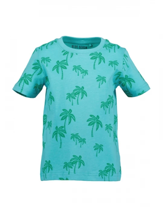 Foto van product BLUE SEVEN Shirt royal blue / koningsblauw / groen
