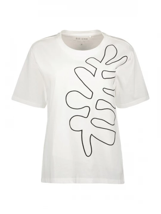 Foto van product BLUE SEVEN Shirt zwart / wit