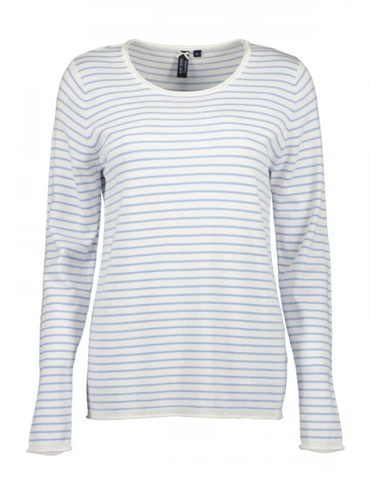 Foto van product BLUE SEVEN Trui lichtblauw / wit