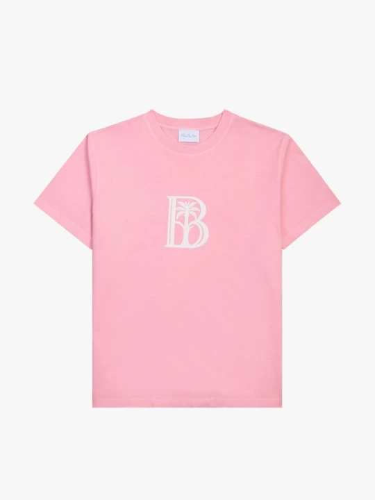 Foto van product BLUE SKY INN Shirt 'Palm' lichtroze