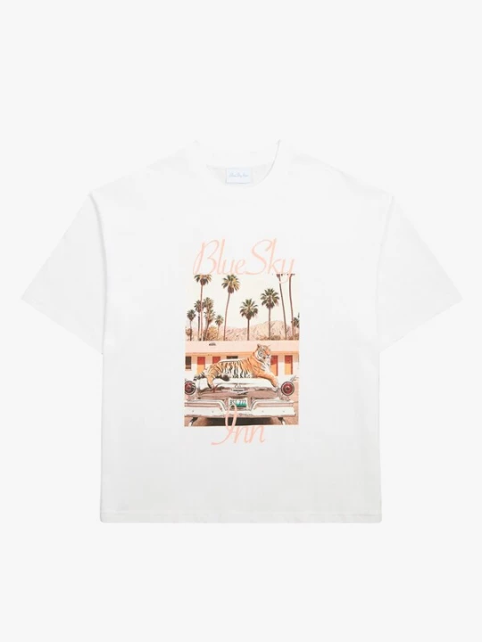Foto van product BLUE SKY INN Shirt 'Tiger' wit