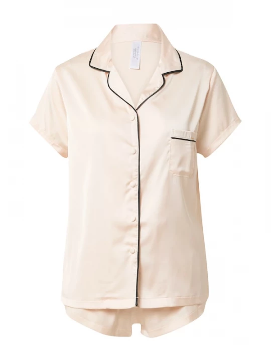 Foto van product Bluebella Korte pyjama 'Abigail' poederroze / zwart