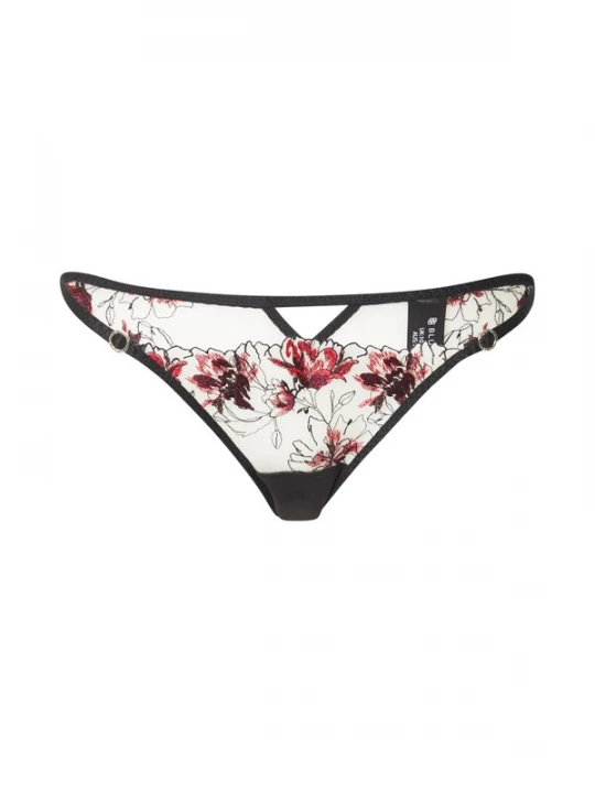 Foto van product Bluebella String 'Calista Brief' rood / zwart / wit