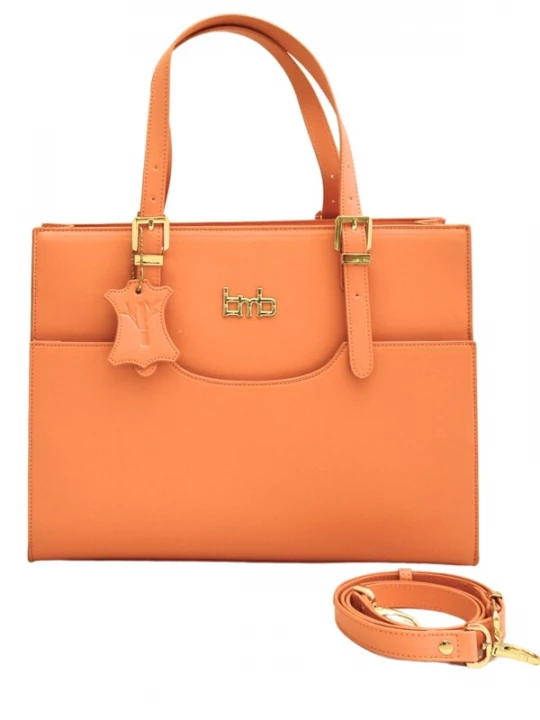 Foto van product BMB BAGS Handtas 'Grace' abrikoos