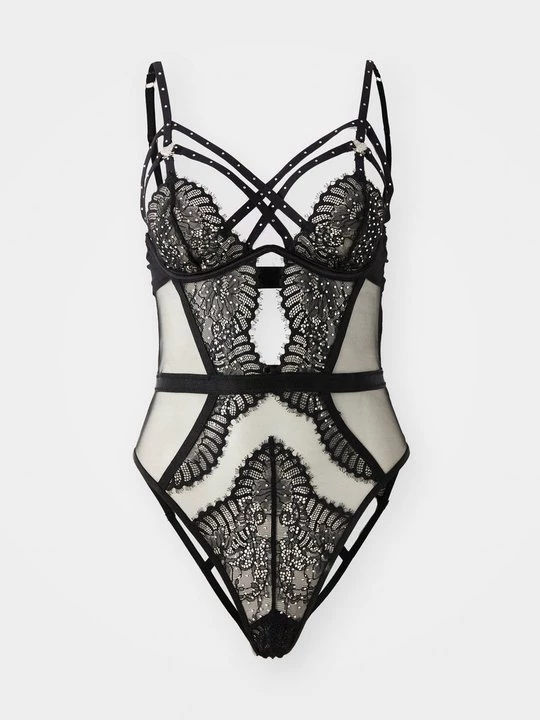 Foto van product Body met open kruis Ann Summers zwart