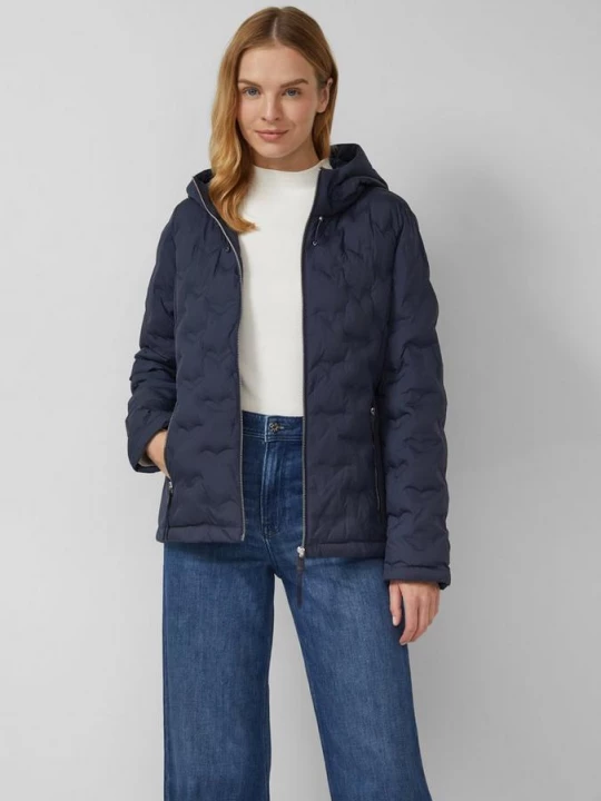 Foto van product Body slim fit jasje in stofmix s.Oliver blauw