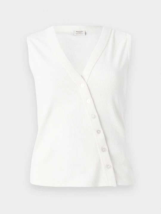 Foto van product Bodywarmer Abercrombie & Fitch crème
